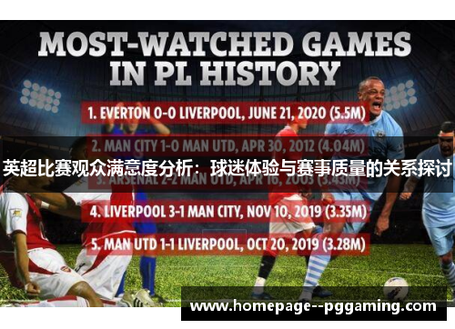 英超比赛观众满意度分析：球迷体验与赛事质量的关系探讨